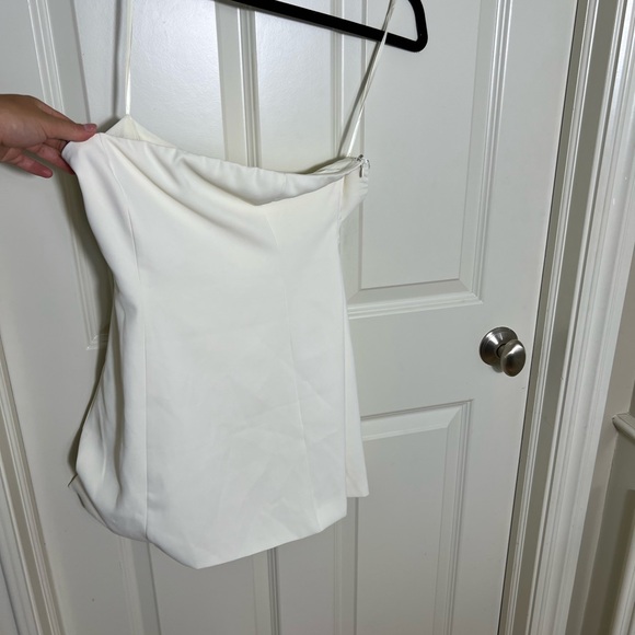 Peppermayo Cream Strapless Dress - Picture 1 of 3